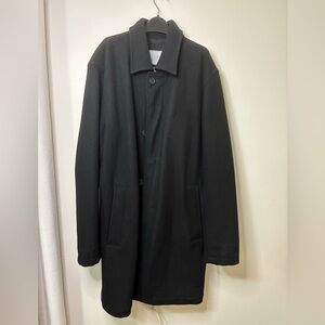 GAP Men's Black Trench Coat